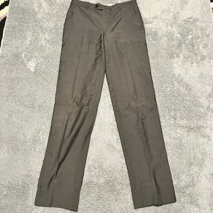 BRIONI Pants Mens 32” Super 150’s Tessuto Wool Dress Trousers Gray Italy *** - Picture 1 of 12