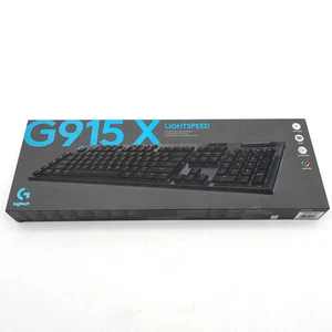 Logitech G915 X Lightspeed Wireless Mechanical GL Red Gaming Keyboard 920-012696 - Picture 1 of 8