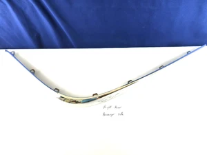 Parachoques trasero derecho Jaguar XJ8 XJR VDP X350 2004-2009 MOLDURA CROMADA - Imagen 1 de 8