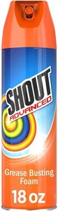 Shout Advanced espuma para romper grasa, quitamanchas de lavandería, aceite y grasa... - Imagen 1 de 7