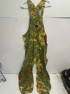 Coveralls Unisex XL Dyer Wolf Tie Dyed. Super Colorful, Vibrant By Design! - Picture 1 of 3