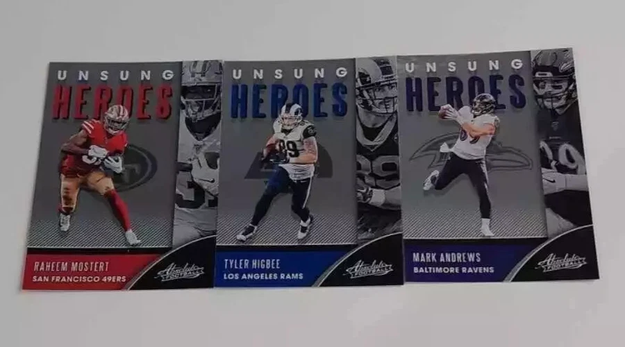 2020 Panini Absolute Football Unsung Heroes Pick Your Own (Choice) NM - Image 1 of 1