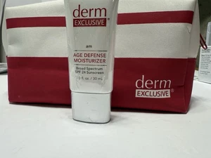 Derm Exclusive AM Age Defense Moisturizer SPF 24 Sunscreen - NEW & SEALED! - Picture 1 of 2
