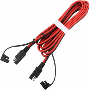 Cable de extensión 12-24 V SAE a SAE 16 AWG 2 pines cable arnés de desconexión rápida cable - Imagen 1 de 11
