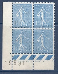 BLOC DE 4 TIMBRES CDF N° 205 NEUF XX - SEMEUSE LIGNEE - TTB - LOT 2 - Picture 1 of 1
