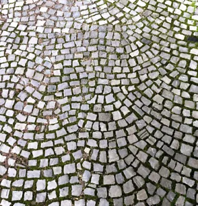 1-2m²/ Grauwacke, Kleinpflaster, Mosaikpflaster ca. 7 x 7 cm - Bild 1 von 4