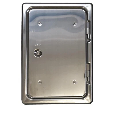 FEUERLANDKAMINE Edelst Kamin-Tür 20 x 30 cm mit Upmann Schlüssel Reinigungs-Klappe Schlot