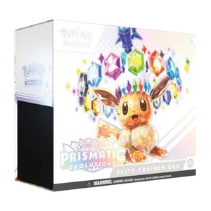 Pokemon - Prismatic Evolution Elite Trainer Box ETB - EN - NUEVO EMBALAJE ORIGINAL SELLADO - Imagen 1 de 2
