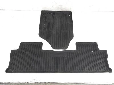 Alfombrilla interior Honda Ridgeline 2020 para todo tipo de clima *solo 2 piezas - negra Foto 1 de 4