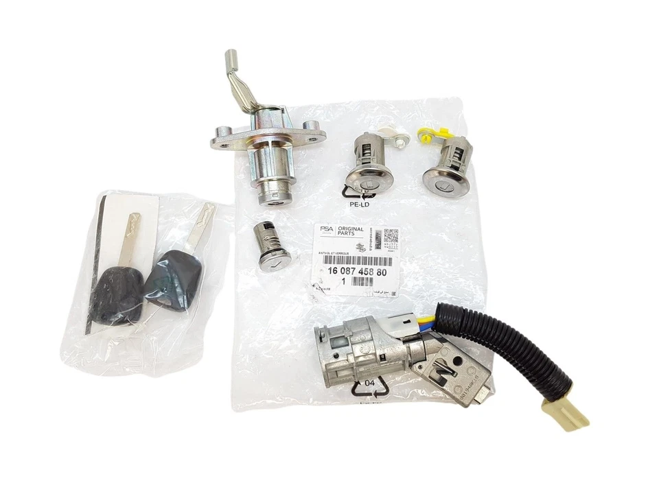 KIT ANTIVOL DE DIRECTION POUR CITROEN C1 NEUF PSA 1608745880 ORIGINAL - Photo 1/1