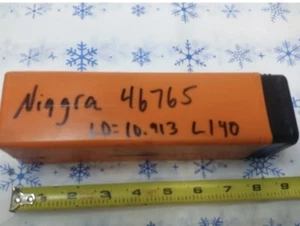2" End Mill Niagara 4F 46765 SQUARE UNC HSS 2X2X5X7-3/4" LD 10.913 L140  9 - Picture 1 of 5