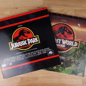 Jurassic Park Laserdisc LD Movie Lot Original And The Lost World Steve Spielberg - Picture 1 of 15