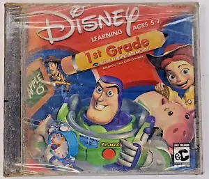 Disney Learning Ages 5-7 1st Grade Educational Software Sealed Toy Story CD-ROM - Picture 1 of 7