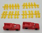 Vintage Toy Fire Truck and Fire Fighters Plastic Men