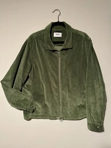 Bhode x Brisbane Cord Wildleder Moosgrün Reißverschluss Jacke XL - Bild 1 von 5