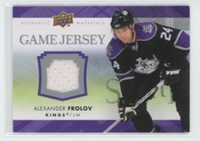 2007-08 Upper Deck UD Game Jersey Alexander Frolov #GJ2-AF
