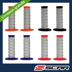 LENKERGRIFF DOPPEL MOTO CROSS MX ENDURO SUPERMOTARD MOTOCROSS SUPERMOTO SCAR - Bild 1 von 5