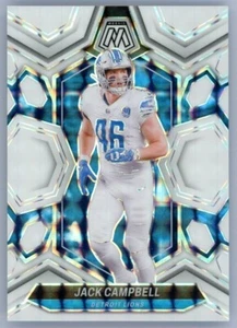 2024 Panini Mosaico Mosaico Blanco #77 Jack Campbell 1/25 PRIMERA IMPRESIÓN SUJETALIBROS LEONES - Imagen 1 de 2