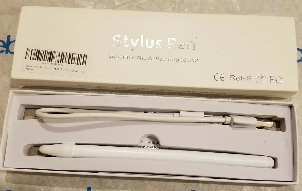RoHs Active Capacitive Stylus Pen (Ipad Air3 Mini Pro) Read for Specific Models - Image 1 of 4