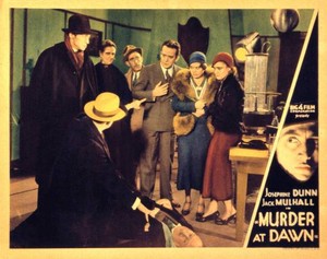 Murder At Dawn Lobby Card Mischa Auer Jack Mulhall Josephine Dunn 1932 Old Photo
