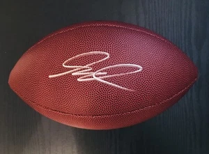 Greg Olsen Autographed NFL Football Carolina Panthers Miami Hurricanes/ JSA - Picture 1 of 3