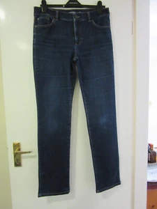 Vintage Lauren Dark Blue Denim Jeans Waist 35.5" - Picture 1 of 2