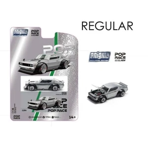 Pop Race x Enigma 1:64 Nissan Skyline KPGC110 Kenmeri Raw Material - Picture 1 of 4