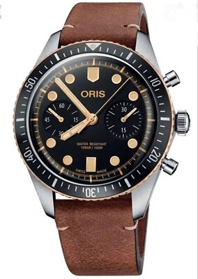 Oris  Chronograph Divers Sixty-five WATCH  SELLING in Australia RRP $6100 - Image 1 of 4