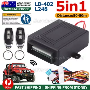 Universal Auto Keyless Entry System Door Remote Control Central Lock Locking Kit - Picture 1 of 11