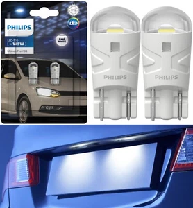 Philips Pro3100 LED Light 194 White 6500K Two Bulb License Plate Tag Replace Lam - Foto 1 di 13