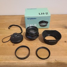 Voitgtlander Color Skopar Objektiv 35 mm f/2,5 MC Leica & Motorhaube