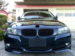 Für BMW E90 E91 08-12 Front-Spoiler Lippe Frontansatz Stoßstangen Spoilerecken - Bild 1 von 2