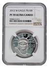 2012 W PLATINUM $100 PROOF AMERICAN EAGLE 1 OZ NGC PF 70 ULTRA CAMEO PM0030 2012 W PLATINUM $100 PROOF AMERICAN EAGLE 1 OZ NGC PF 70 ULTRA CAMEO PM0030