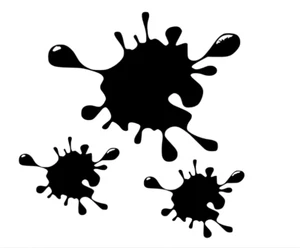 ¡¡¡Pegatina gráfica vinilo Splats coche/furgoneta/caja!!! ¡¡DIVERTIDO/BROMA!!! - Imagen 1 de 2