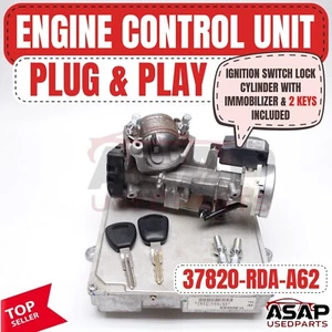 📍 PLUG & PLAY ECM ECU 3.2L V6 AT ACURA TL BASE 2005 37820-RDA-A62 📍 - Picture 1 of 11