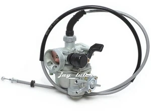 Carburetor & Throttle Cable For Honda FourTrax 70 TRX70 1986 1987 - Picture 1 of 4