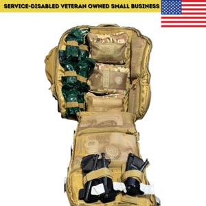 Combat Medic Aid bag TCCC-FULLY STOCKED- Unexpired Gear - Picture 1 of 5