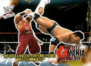 2001 De colección Fleer WWF Wrestlemania Wrestling #94 The Rock and Rikishi Early - Imagen 1 de 2