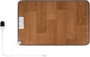 Heated Floor Mat Under Desk, Foot Warmer-Timed Temperature - Picture 1 of 6