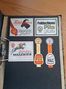 ☆☆Bieretiketten Feldschloss Bräu Wuppertal 5 Etiketten ☆☆ - Bild 1 von 1