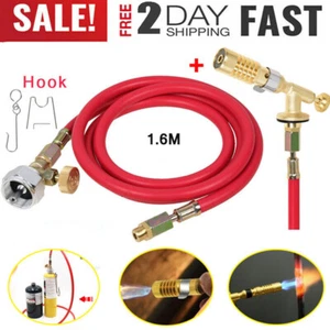 MAPP MAP-Pro Propane Gas Welding Torch Plumbing Soldering Mini Torch with Hose - Picture 1 of 12