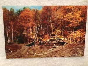 De colección. Postal Caterpillar Diesel D6 Tractor con Nº Bulldozer 6A NW color Maine - Imagen 1 de 4