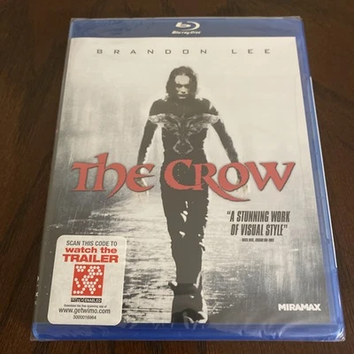 The Crow (1994) (Blu-Ray 2011) Miramax Lionsgate First Pressing Factory Sealed Foto 1 de 4