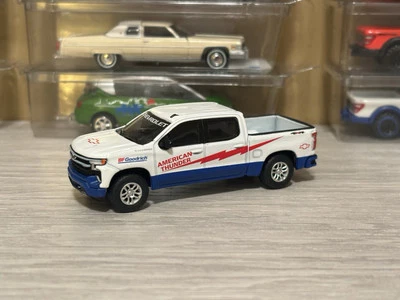 Greenlight 1/64 2019-2021 Chevrolet Silverado 1500 Z71 American Thunder Mint HTF - Image 1 of 3