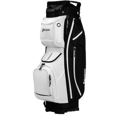 NUEVA BOLSA DE GOLF 2025 Srixon Premium negra/blanca 14 vías superior Foto 1 de 3