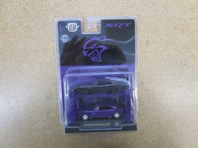 M2 Machines 1969 Dodge Daytona Hemi SRT 1/64 Auto-Lift 2 car set diecast B6 Z - Image 1 of 4