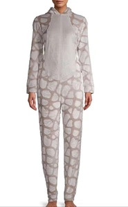 Jirafa Adulto Halloween Juegos con disfraces Pijama Para Mujer S Peluche Una Pieza Cremallera Completa Traje - Imagen 1 de 5