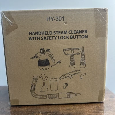 Nuevo Limpiador de Vapor Multiusos Portátil Presurizado 9 Piezas Accesorios Foto 1 de 4