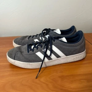 adidas Men's VL Court 2.0 Grey Classic Suede Sneaker DA9854 Size 11.5 - Bild 1 von 9