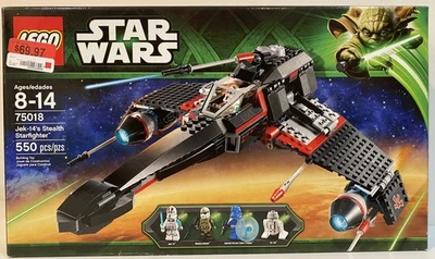 LEGO 75018 Star Wars Jek-14's Stealth Starfighter NEW Special Forces Clone R4-G0 - Image 1 of 4